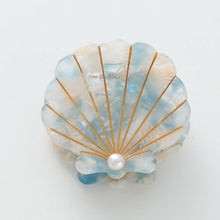 Load image into Gallery viewer, Adorro - Pearl Seashell Claw Clip
