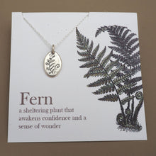 Load image into Gallery viewer, Britta Ambauen Jewelry - Botanical Amulets - Fern
