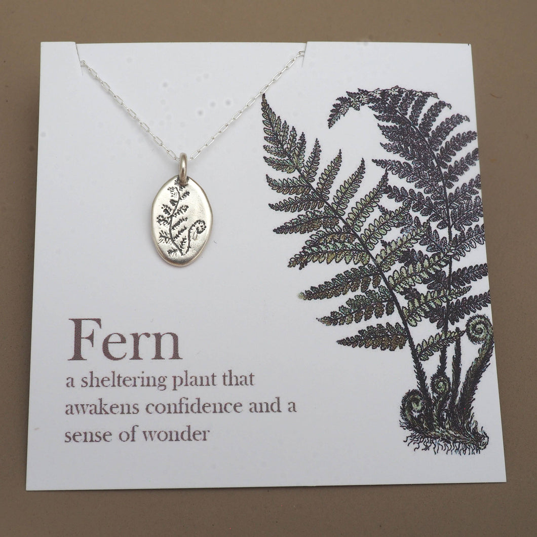 Britta Ambauen Jewelry - Botanical Amulets - Fern