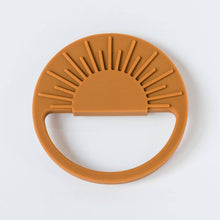Load image into Gallery viewer, Babeehive Goods - Sunburst Teething Toy - Duck Egg Blue
