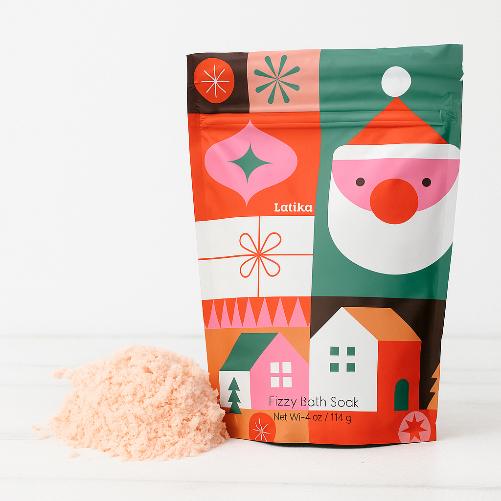 Latika Beauty - Christmas Fizzing Bath Soak