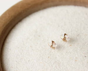 Hello Adorn - Marquise Moonstone Studs