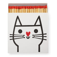 Load image into Gallery viewer, Archivist Gallery - Cat by Jane Foster | Square - Safety Matches

