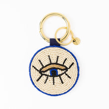 Load image into Gallery viewer, INK + ALLOY - Kelsey Evil Eye Bead Bag Charm
