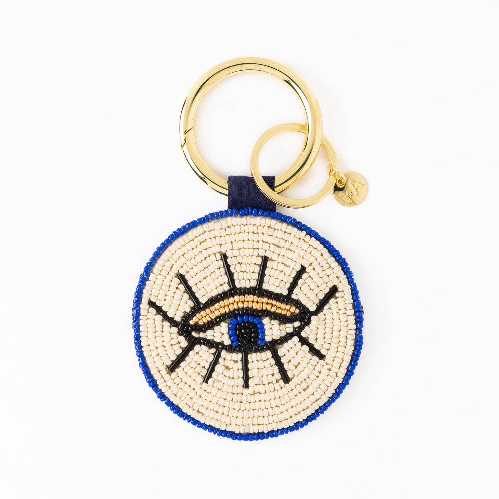 INK + ALLOY - Kelsey Evil Eye Bead Bag Charm