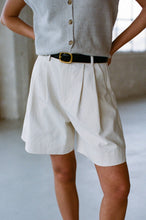 Load image into Gallery viewer, a.ren -Woven Cotton Straight Leg Short
