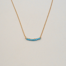 Load image into Gallery viewer, May Martin - Turquoise Bead Necklace
