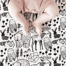 Load image into Gallery viewer, Wee Gallery - Organic Muslin Swaddle - Nordic
