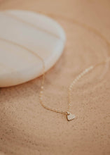Load image into Gallery viewer, Hello Adorn - Tiny Heart Necklace: 14kt Gold Fill
