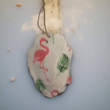 Load image into Gallery viewer, Flamingo Oyster Ornament
