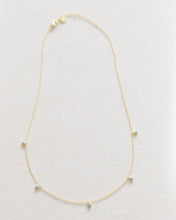 Load image into Gallery viewer, Coast and Cove - Turquoise Satellite Necklace
