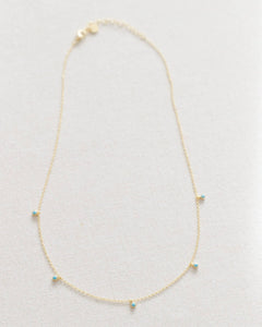 Coast and Cove - Turquoise Satellite Necklace