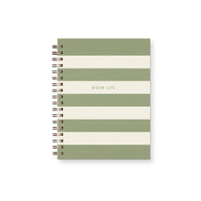 Load image into Gallery viewer, Ruff House Print Shop - Striped Book Log Journal
