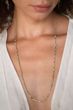 Load image into Gallery viewer, Mickey Lynn - Turquoise Lariat Necklace
