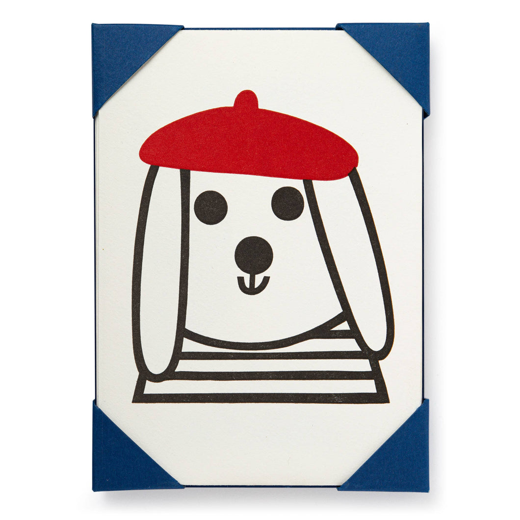 Archivist Gallery - Dog by Jane Foster | Notelet Card (5-Pack)
