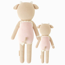 Load image into Gallery viewer, cuddle+kind - Ava the cow (powder pink), gives 10 meals: Little - 13"
