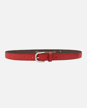Load image into Gallery viewer, Amsterdam Heritage- Soft Skinny Leather Belt: Camel- XS/S
