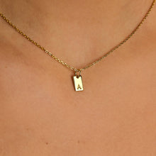 Load image into Gallery viewer, Little Sky Stone - Small Initial Letter Tag

