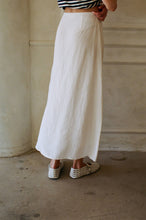 Load image into Gallery viewer, a.ren - Linen Button Down Midi Skirt
