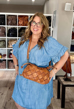 Load image into Gallery viewer, Bolsa Nova Handbags - Greta Clutch: Cognac
