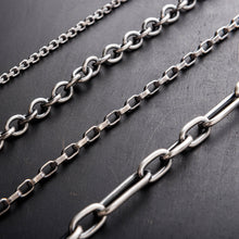 Load image into Gallery viewer, Original Hardware - Silver Flat Edge Cable Chain Bracelet
