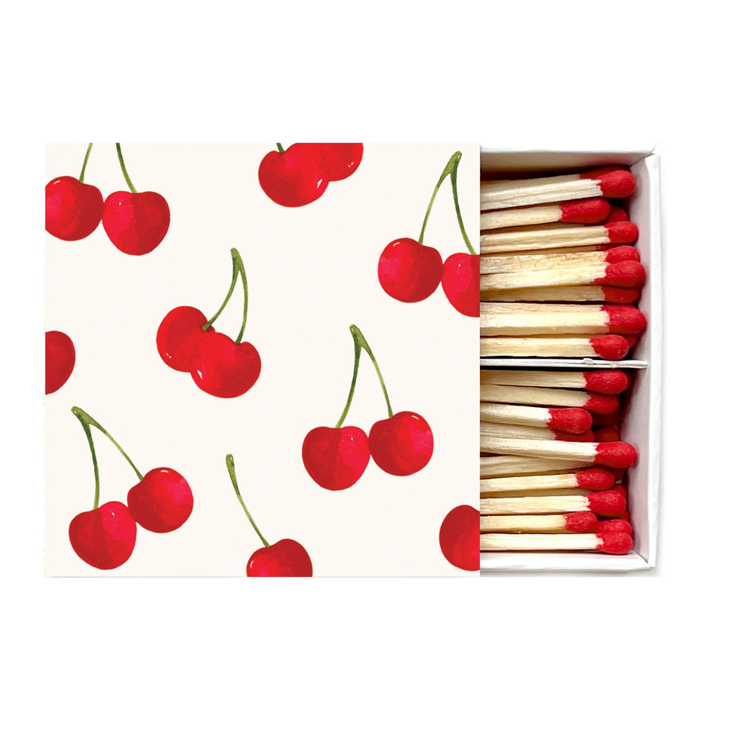 Abigail Jayne Design - Cherries Matches | Fruit Candle Matches