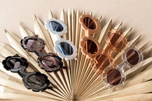 Babeehive Goods - Toddler & Kid Daisy Sunglasses- Clear