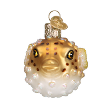 Load image into Gallery viewer, Old World Christmas - Pufferfish Ornament
