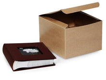 Load image into Gallery viewer, Nashville Wraps - Recycled Brown Kraft Gift Boxes: 100 Pack / 4x4x2"
