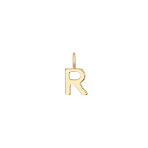 WJW - Permanent Jewelry 14K Solid Gold Initial Charms: Y