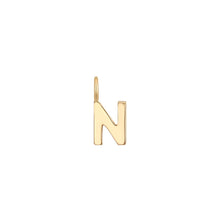 Load image into Gallery viewer, WJW - Permanent Jewelry 14K Solid Gold Initial Charms: Y
