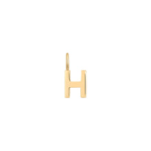 Load image into Gallery viewer, WJW - Permanent Jewelry 14K Solid Gold Initial Charms: Y
