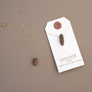 Britta Ambauen Jewelry - Dreamer / botswana agate Necklace