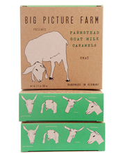 Load image into Gallery viewer, Big Picture Farm - Classic Farm Goat Milk Caramel Boxes: Sea Salt Vanilla
