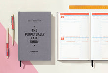 Load image into Gallery viewer, Chronicle Books - The Perpetually Late Show Undated Planner
