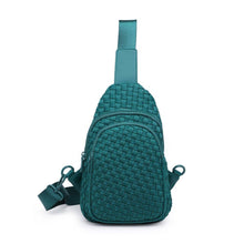 Load image into Gallery viewer, Sol and Selene - Beyond The Horizon - Woven Neoprene Sling Backpack: Cream
