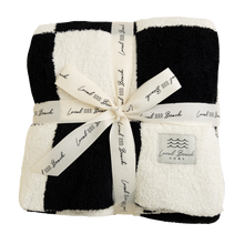 Load image into Gallery viewer, Local Beach - Checker Luxe Home Blanket
