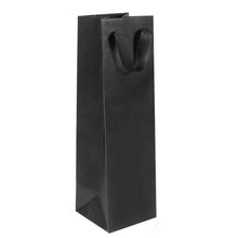 Load image into Gallery viewer, Box &amp; Wrap - Manhattan Twill Ribbon Handle Bags: Wall Street White - Twill Ribbon Handle Gift Bag / 10 x 5 x 13" / Case/100
