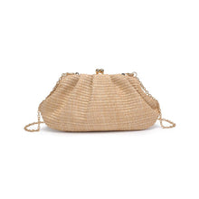 Load image into Gallery viewer, Urban Expressions - Triana Straw Frame Clutch - Natural
