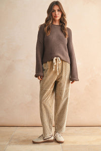 MIOU MUSE - ROUND NECK SWEATER