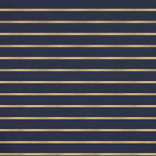 Load image into Gallery viewer, Nashville Wraps - Classic Print Tissue Paper Bulk Packed Sheets: French Blue Stripe / 120 Pack / 20x30"

