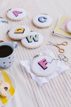 Load image into Gallery viewer, Cotton Clara Craft Kits &amp; Supplies - Monogram Alphabet Cross Stitch Kit

