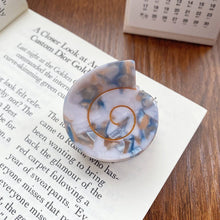 Load image into Gallery viewer, Adorro - Swirl Shell Claw Clip
