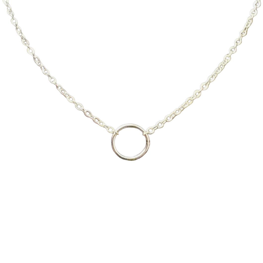 Tumbleweed - Single Circle - Solid Sterling