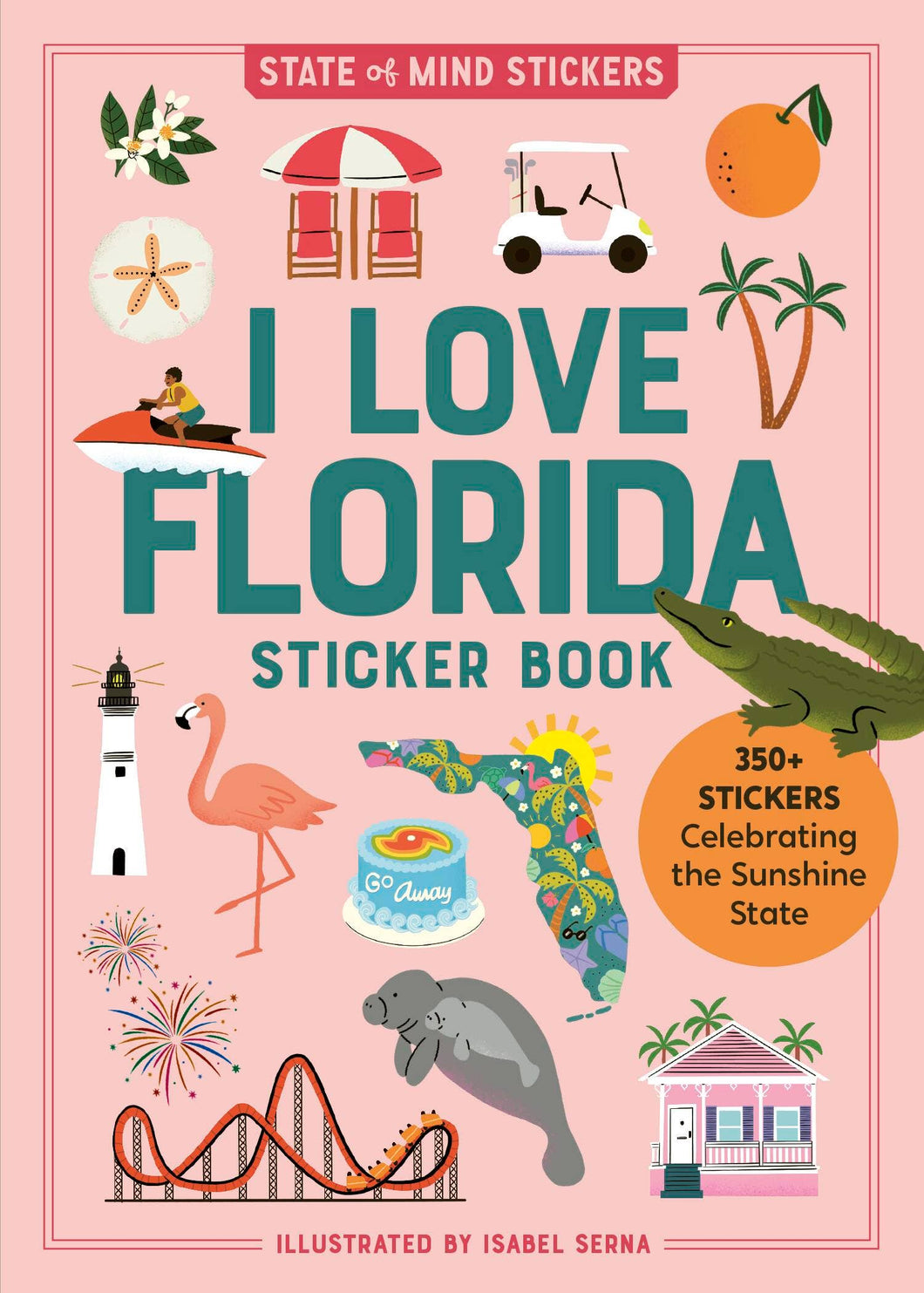 Hachette Book Group - I Love Florida Sticker Book