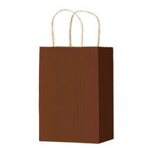 Load image into Gallery viewer, Box &amp; Wrap - Samples - Varnish Stripe Color Bags: Sage Varnish Stripe - Matte Shopping Bags / 5-1/4 x 3-1/4 x 8-3/8" / Sample/1
