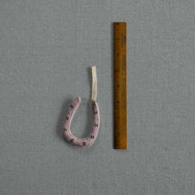 Load image into Gallery viewer, Skippy Cotton - Lucky Horseshoe Ornament
