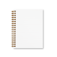 Load image into Gallery viewer, Smitten on Paper - Clamshell Notebook in Moss
