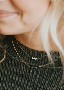 Hello Adorn - Pearl Linked Necklace
