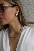 Load image into Gallery viewer, Katie Waltman Jewelry - SILVER NOVA ROUND BOX CHAIN NECKLACE
